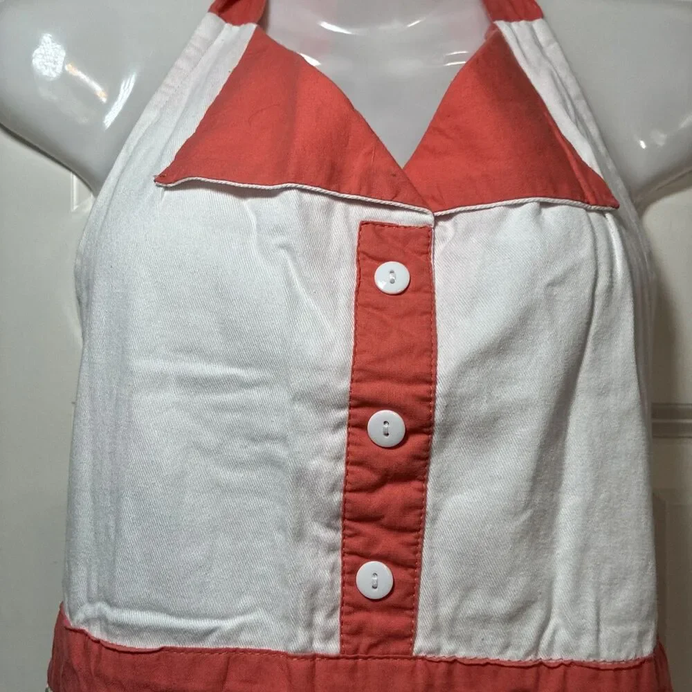 Envogue Paisley Apron 1950s Style Coquette Cottage